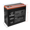 Bateria akumulator 12V 20Ah - AGM żelowy
